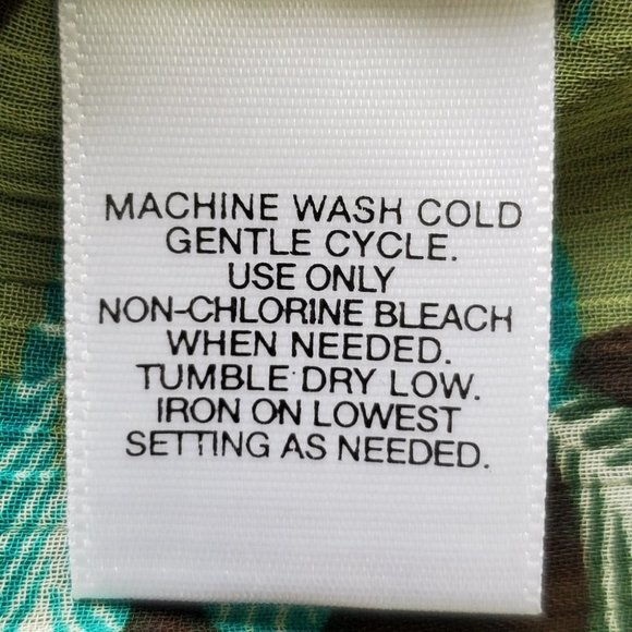 Duo Maternity 2 Piece Short Sleeve Textured Chiffon Tie Back Top Size M - Picture 11 of 12